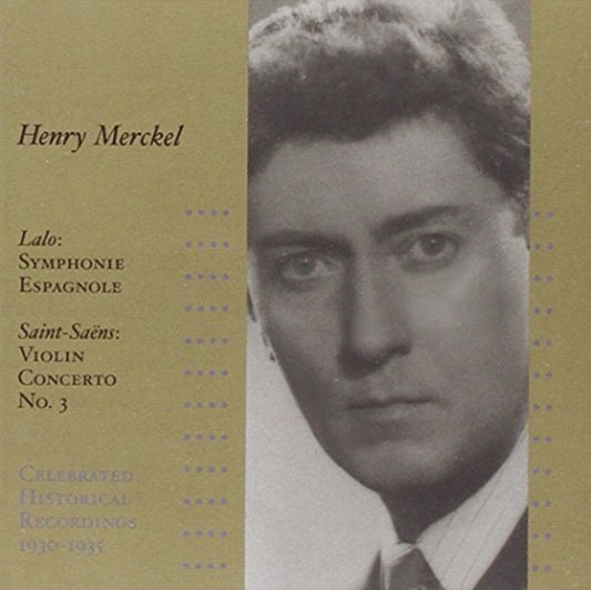 Lalo / Saint-Saens CD - Merckel: Historical Recordings