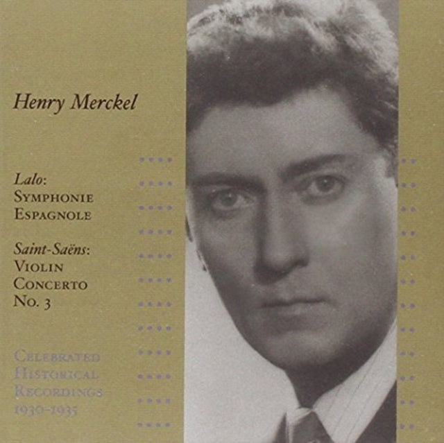 Lalo / Saint-Saens CD - Merckel: Historical Recordings