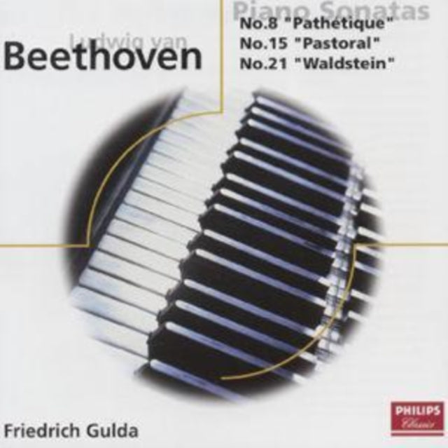 L.V. Beethoven CD - Beethoven: Piano Sonatas Nos 8. 15 & 21