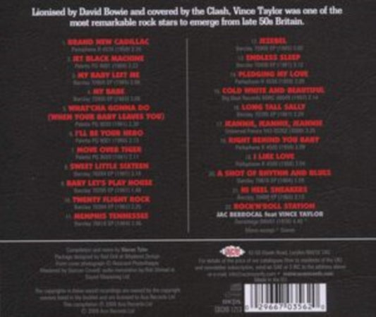 Vince Taylor CD - Jet Black Leather Machine