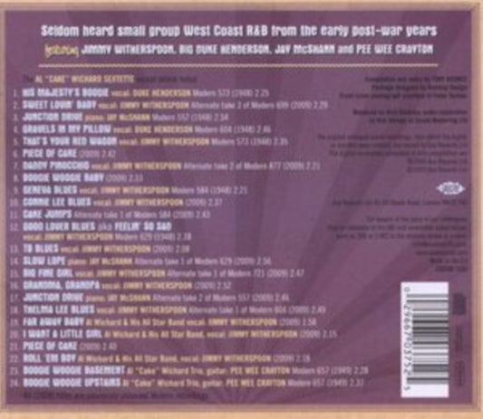 Al Cake Wichard Sextette CD - Cake Walkin