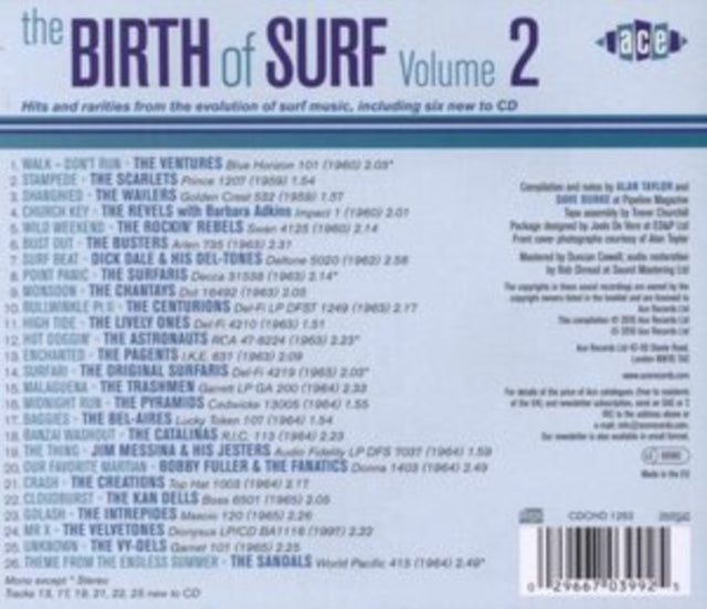 Various Artists CD - The Birth Of Surf - Volume 2