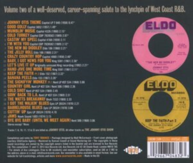 Johnny Otis CD - On With The Show - The Johnny Otis Story Vol 2