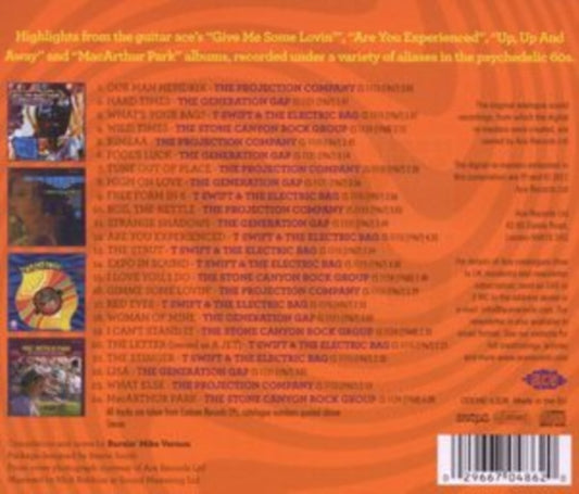 Jerry Cole CD - Psychedelic Guitars
