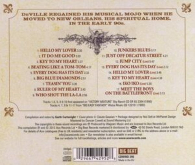Willy Deville CD - In New Orleans