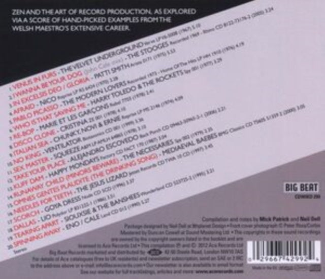 John Cale CD - Conflict & Catalysis