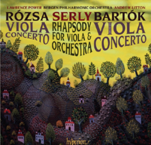Power / Andrew Litton / Bergen Phil Orchestra CD - Bartok: Viola Concertos