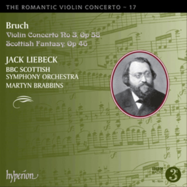 Liebeckbbc Ssobrabbins CD - Bruchviolin Concerto No 3