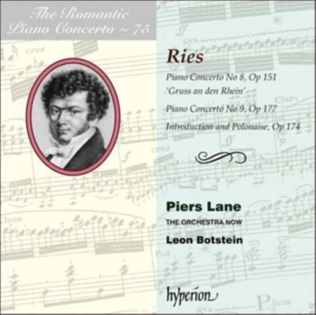 Lane / The Orch Now / Botstein CD - Ries / Piano Concertos 8 & 9