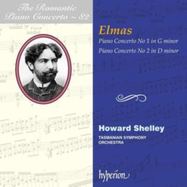 Shelley / Tasmanian So CD - Stephan Elmas: Piano Concertos - The Romantic Piano Concerto Vol. 82