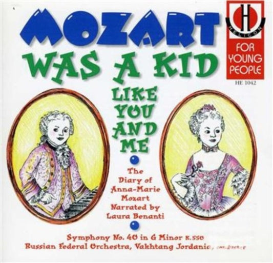Various Artists CD - Mozart Symphony No.40. (Russian Federal Orch./ Jordania & Mozart Was A Kid Like You And Me: Th