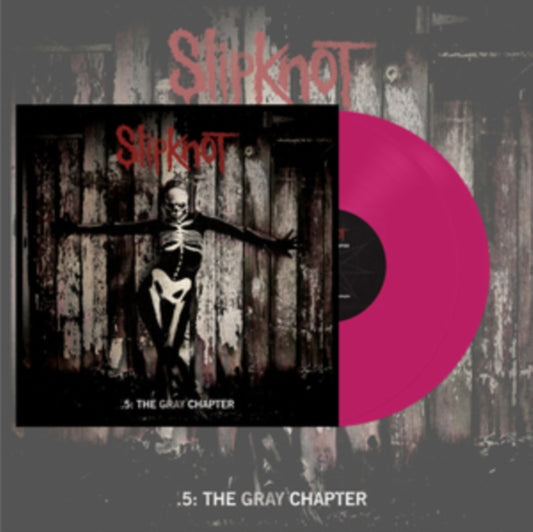 Slipknot LP Vinyl Record - .5: The Gray Chapter (Neon Pink Vinyl)