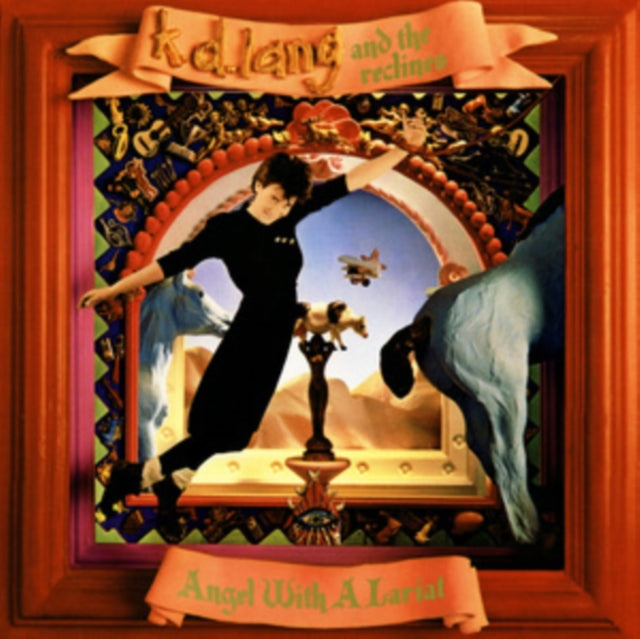 K.D. Lang & The Reclines LP Vinyl Record - Angel With A Lariat