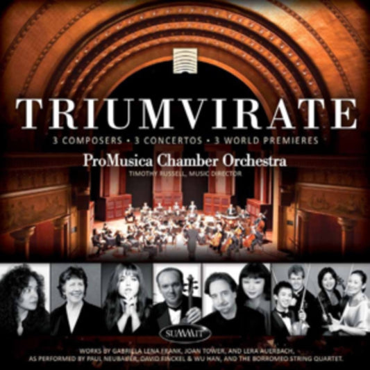 Promusica Co/Russell CD - Triumvirate - 3 Composers - 3 Concertos