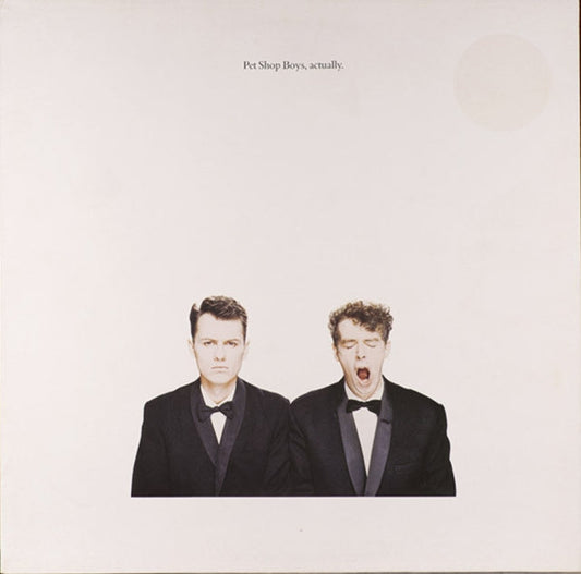 Pet Shop Boys LP Vinyl Record - Actually (20. 18 Remastered Version)