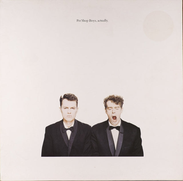 Pet Shop Boys LP Vinyl Record - Actually (20. 18 Remastered Version)