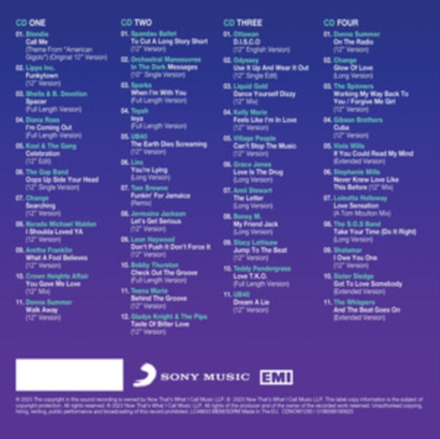Various Artists CD - Now 12 Inch 80S: 1980