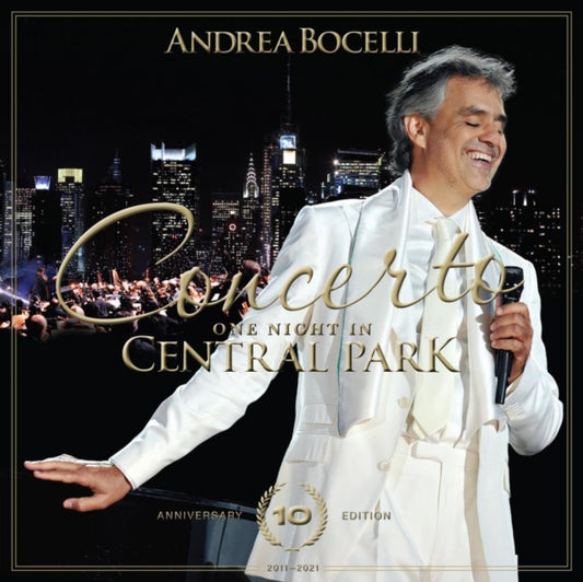Andrea Bocelli CD + DVD - One Night In Central Park - 10Th Anniversary