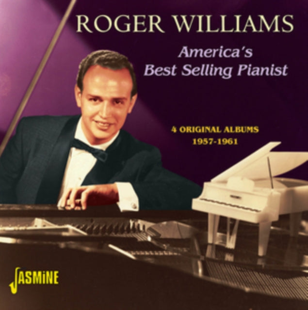 Roger Williams CD - Americas Best Selling Pianist 1957 - 61 (4 Original Albums)