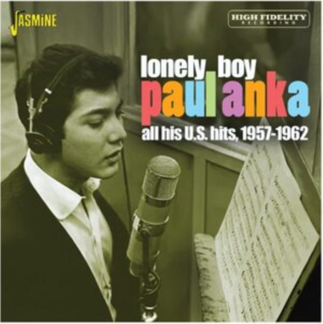 Paul Anka CD - Lonely Boy.... All His U.S. Hits 1957-1962
