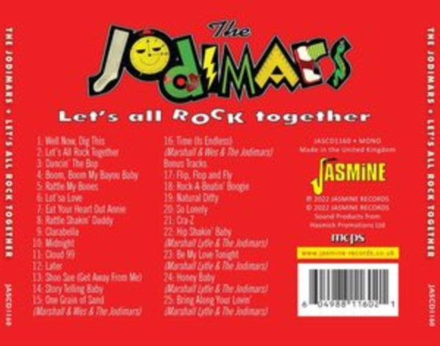 Jodimars CD - Lets All Rock Together