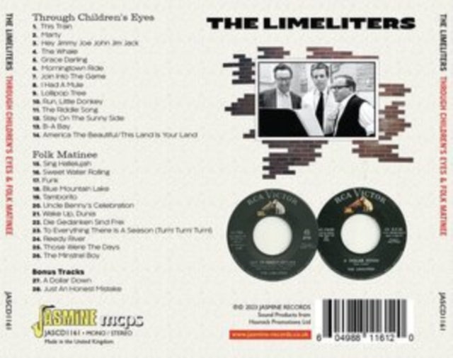 Limeliters CD - Through Childrens Eyes / Folk Matinee