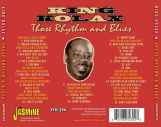 King Kolax CD - Those Rhythm And Blues 1948-1960