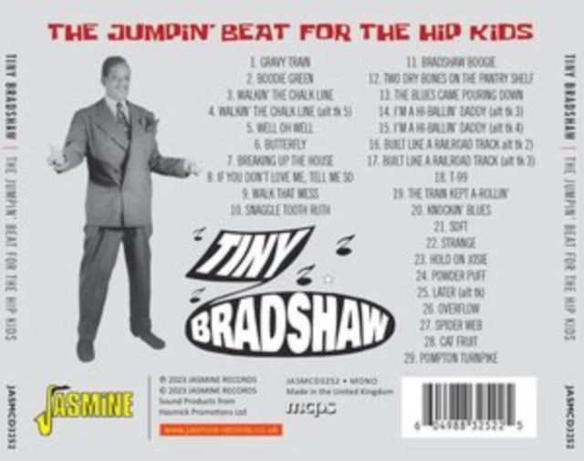 Tiny Bradshaw CD - The Jumpin Beat For The Hip Kids 1949-1955