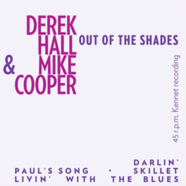 Mike Cooper Derek Hall 7Inch - Out Of The Shades