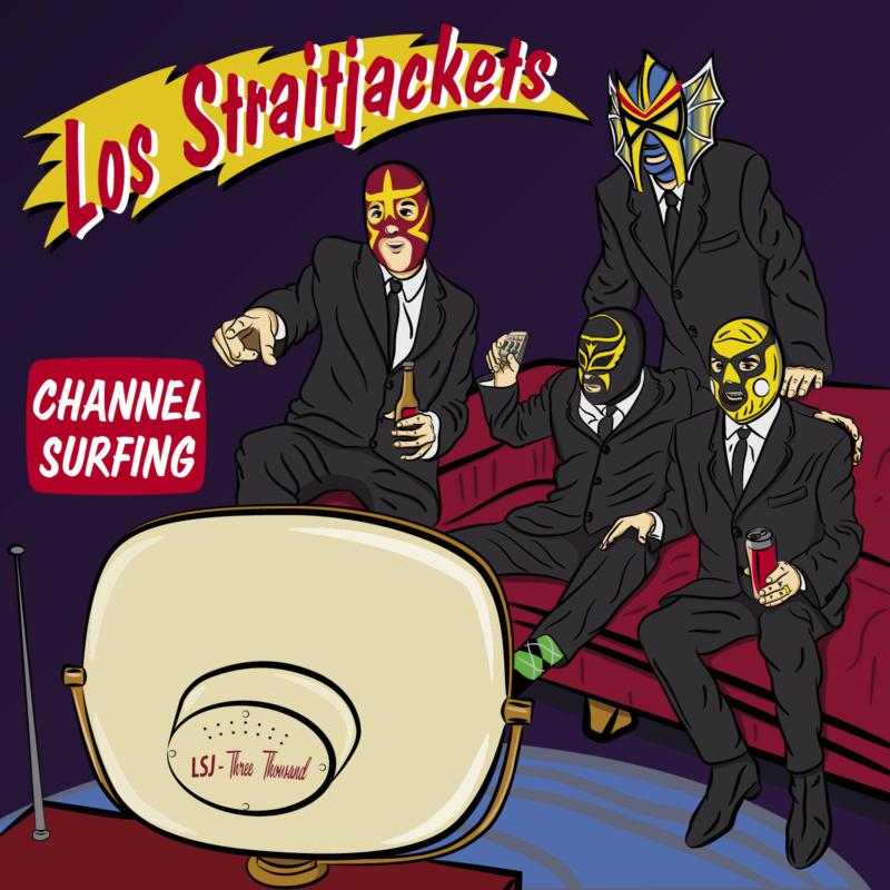 Los Straitjackets LP - Channel Surfing