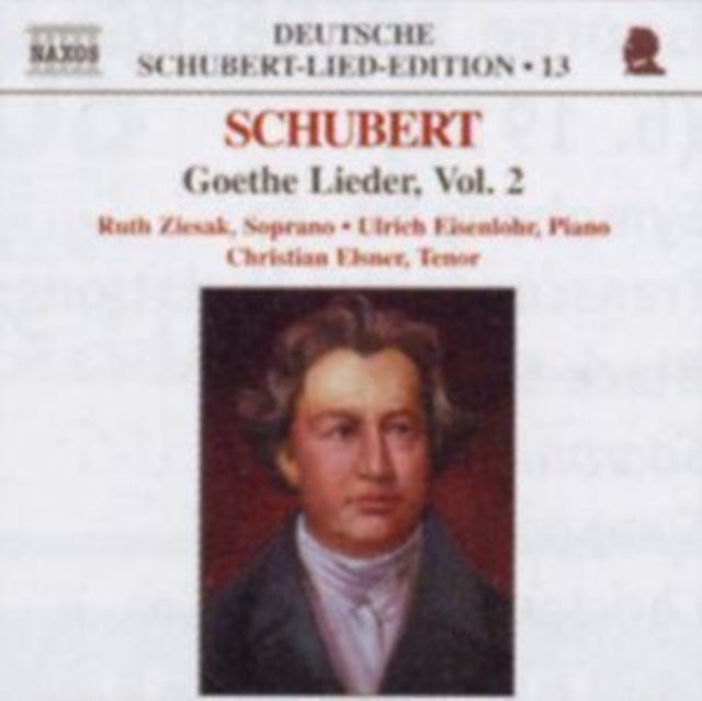 Elsnerziesakeisenlohr CD - Schubertgoethe Lieder Vol 2