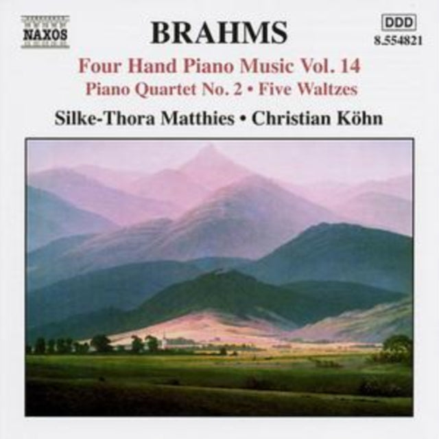 Matthieskohn CD - Brahmsfour Hand Piano Music Vol 14