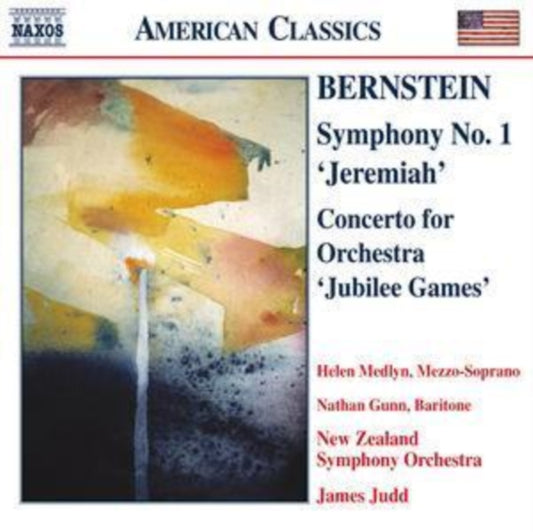 New Zealand Sojudd CD - Bernsteinsymphony No 1 Jeremiah