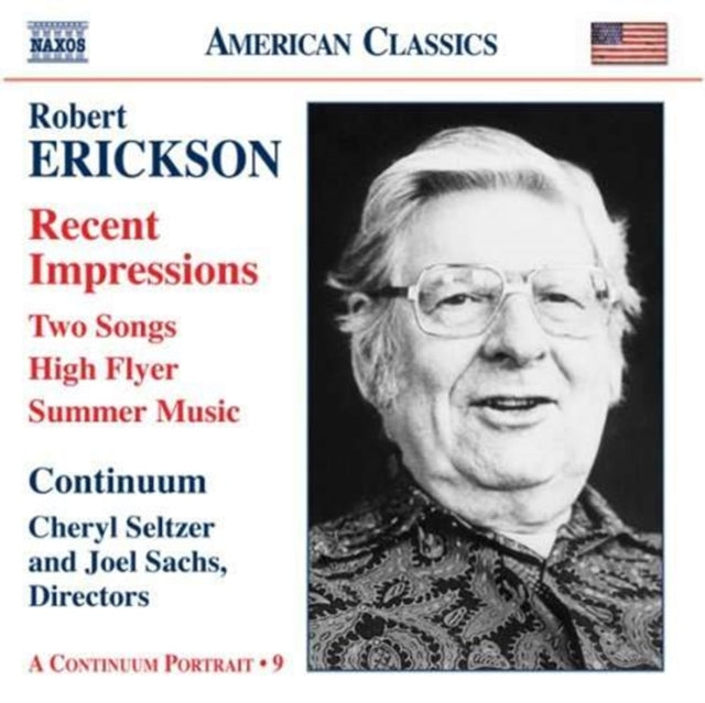 Continuum CD - Ericksonorchestralchamber Vocal