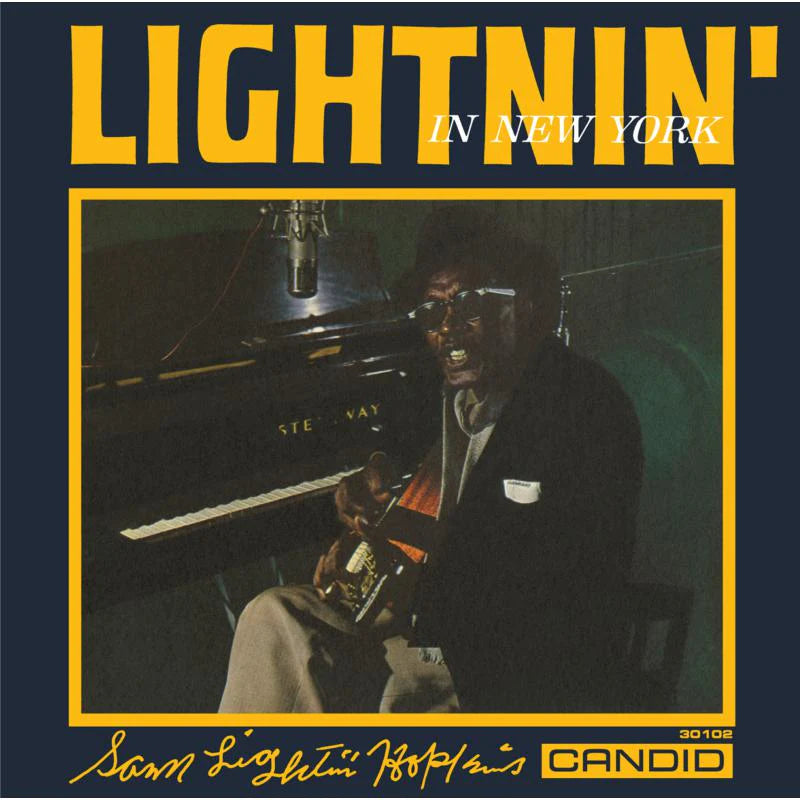 Lightnin Hopkins LP - Lightnin In New York