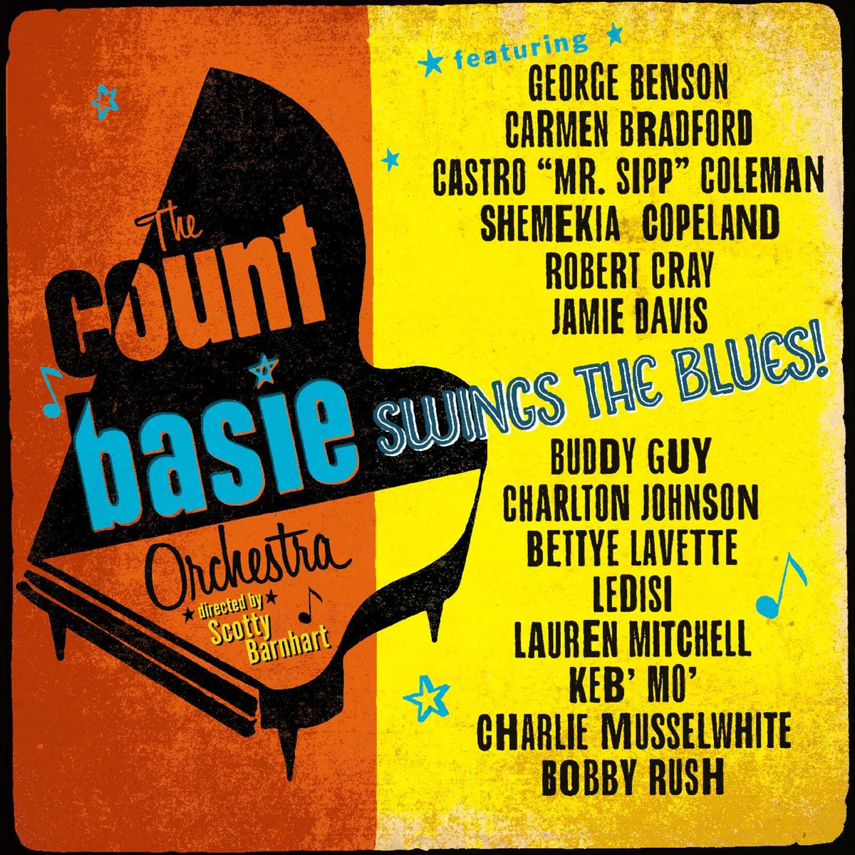 Count Basie Orchestra LP - Basie Swings The Blues