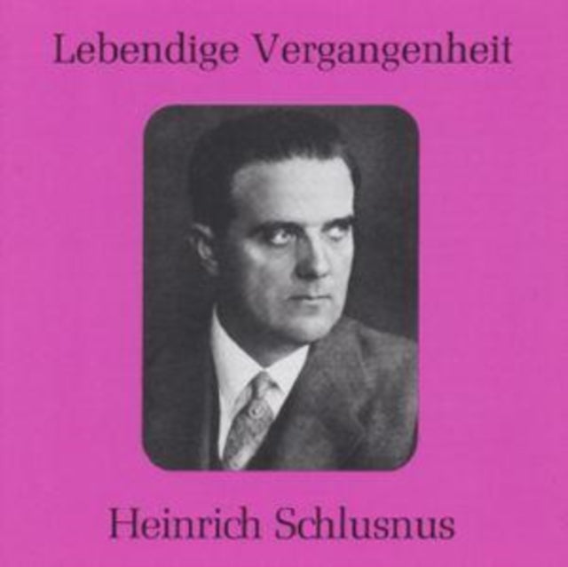 Various Artists CD - Heinrich Schlusnus