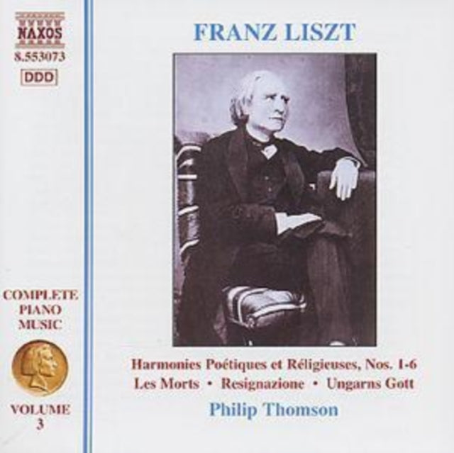 Philip Thomson CD - Liszt / Complete Piano Music - Vol. 3