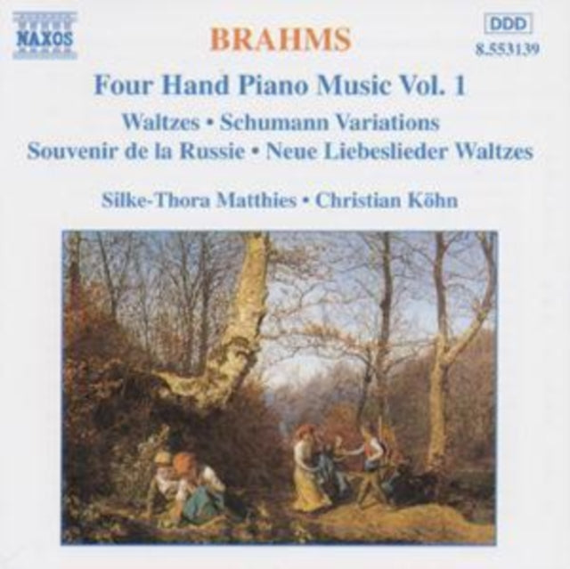 Matthieskohn CD - Brahmsfour Hand Piano Music Vol 1