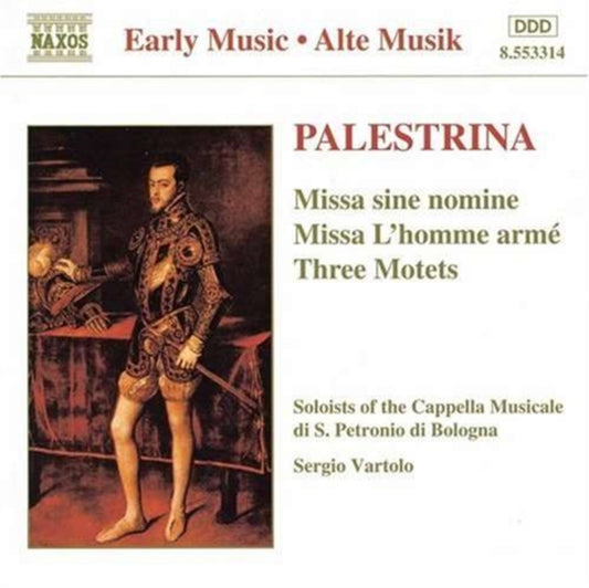 Soloistsvartolo CD - Palestrinamasses Motets Vol 2