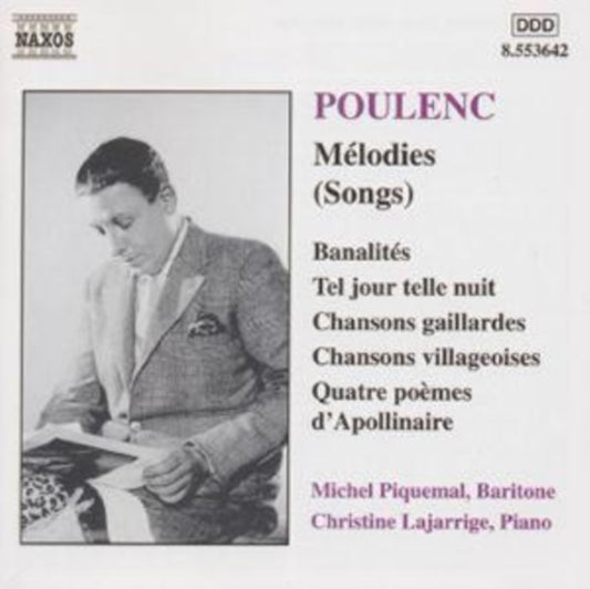 Piquemallajarrige CD - Poulencmelodies