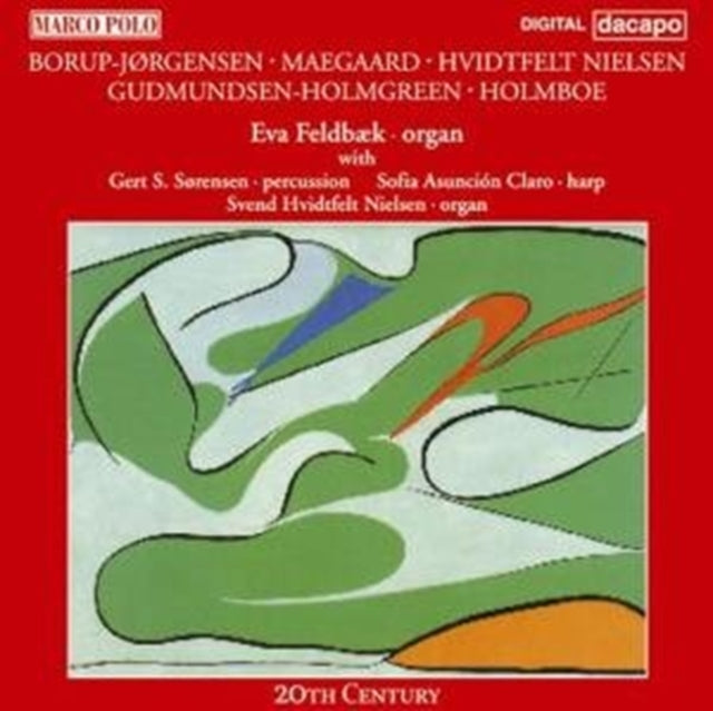 Feldback / Nielsen CD - Organ Works By Borup-Jã¸Rgensen