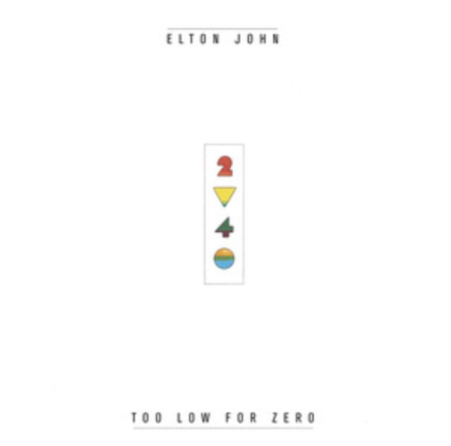 Elton John CD - Too Low For Zero
