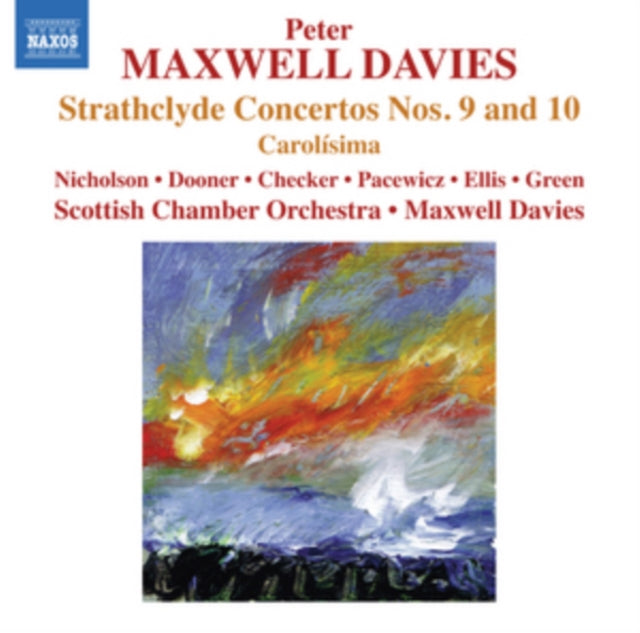 Scottish Comaxwell Davies CD - Maxwell Daviesstrathclyde Concertos