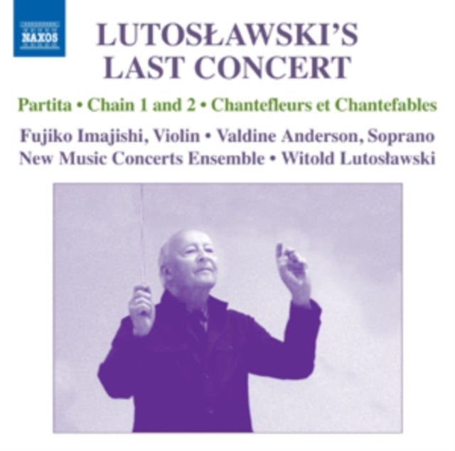 New Music Enslutoslawski CD - Lutoslawskilast Concert