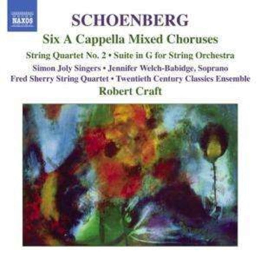 20Th Century Enscraft CD - Schoenberg6 A Cappella Mixed Choruses