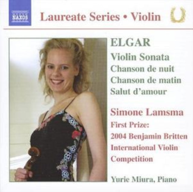 Simone Lamsma / Yurie Miura CD - Elgar / Violin Sonata