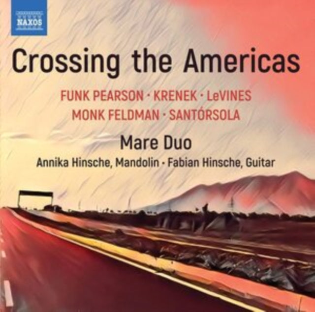 Mare Duo CD - Crossing The Americas: Funk Pearson. Krenek. Levines. Monk Feldman. Santorsola
