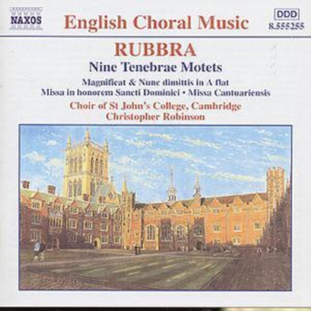 St Johns College Ch / Robinson CD - Rubbra / English Choral Music
