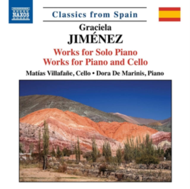 Villafane / De Marinis CD - Jimenez: Solo Piano Works